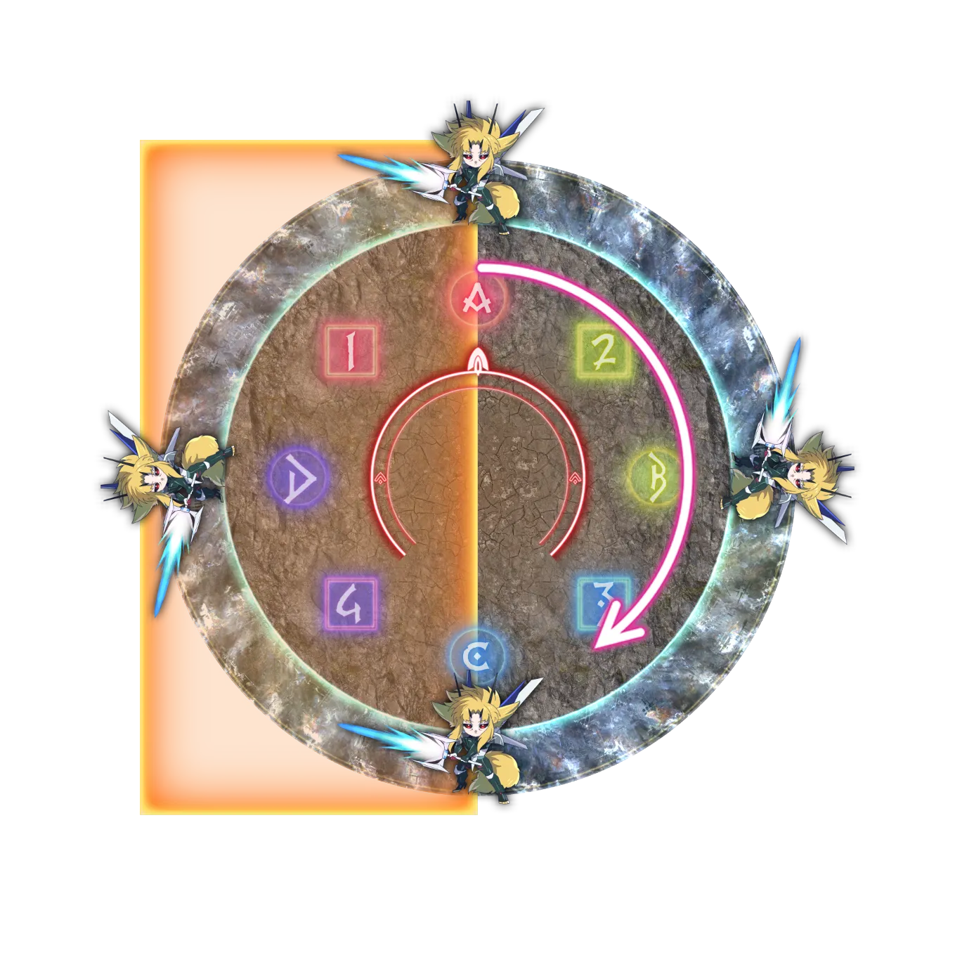 幻狼召唤示例