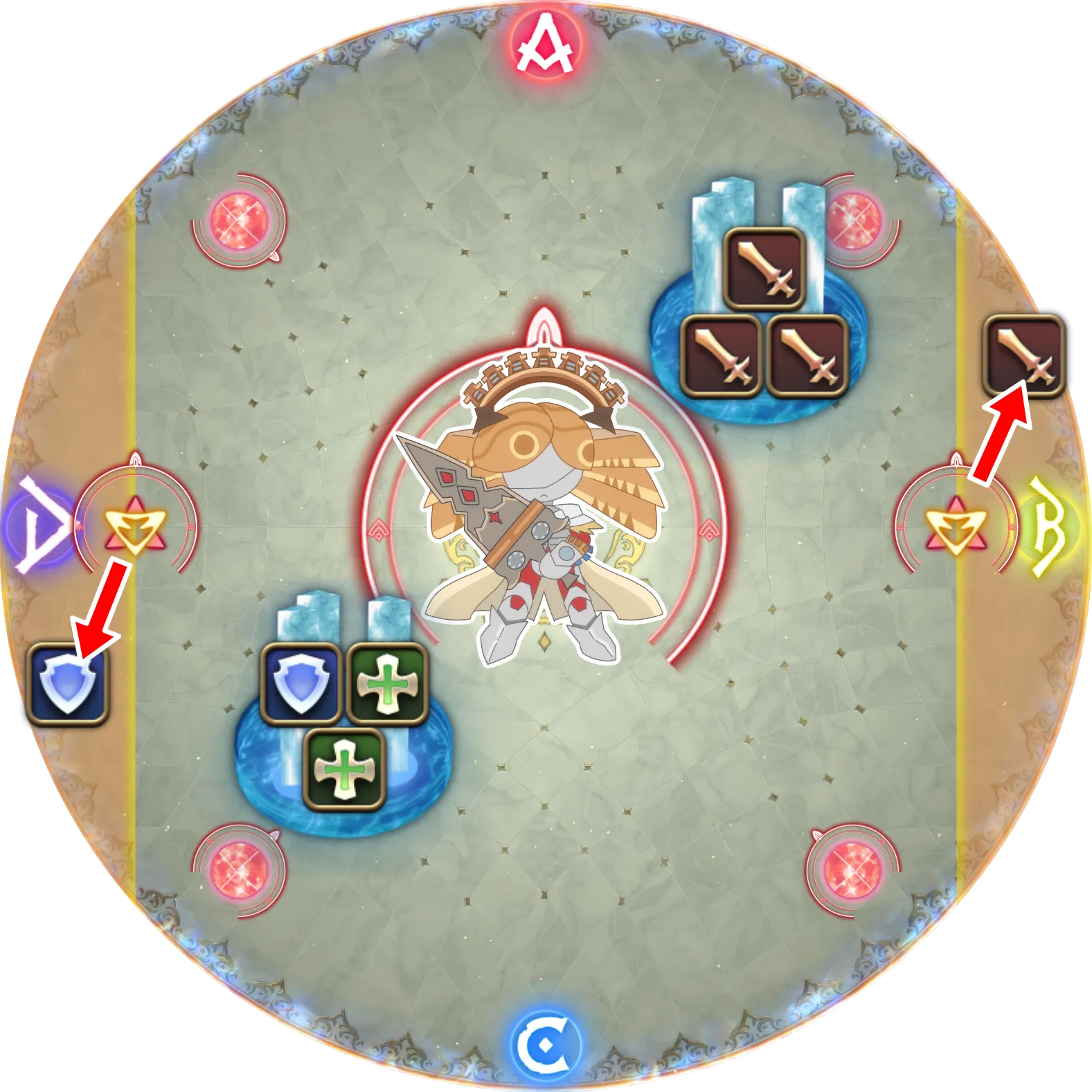 Zelenia:P2 站位图